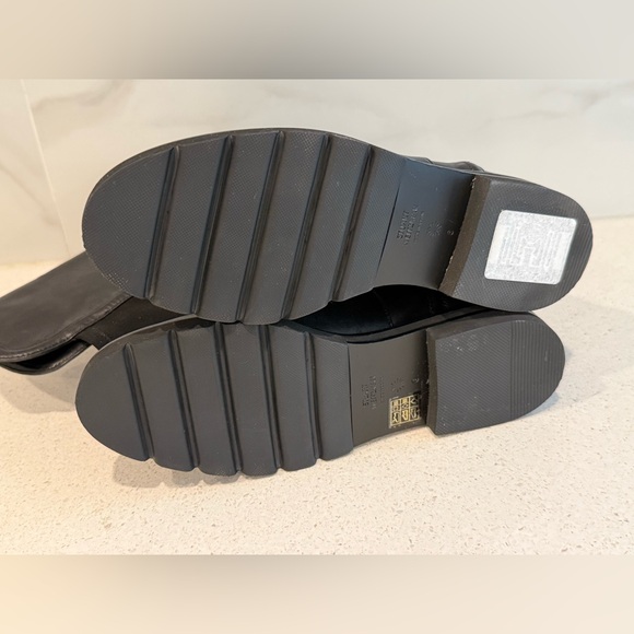 Stuart Weitzman 50/50 Over the Knee Boot Black Leather Size 6 - Picture 5 of 7